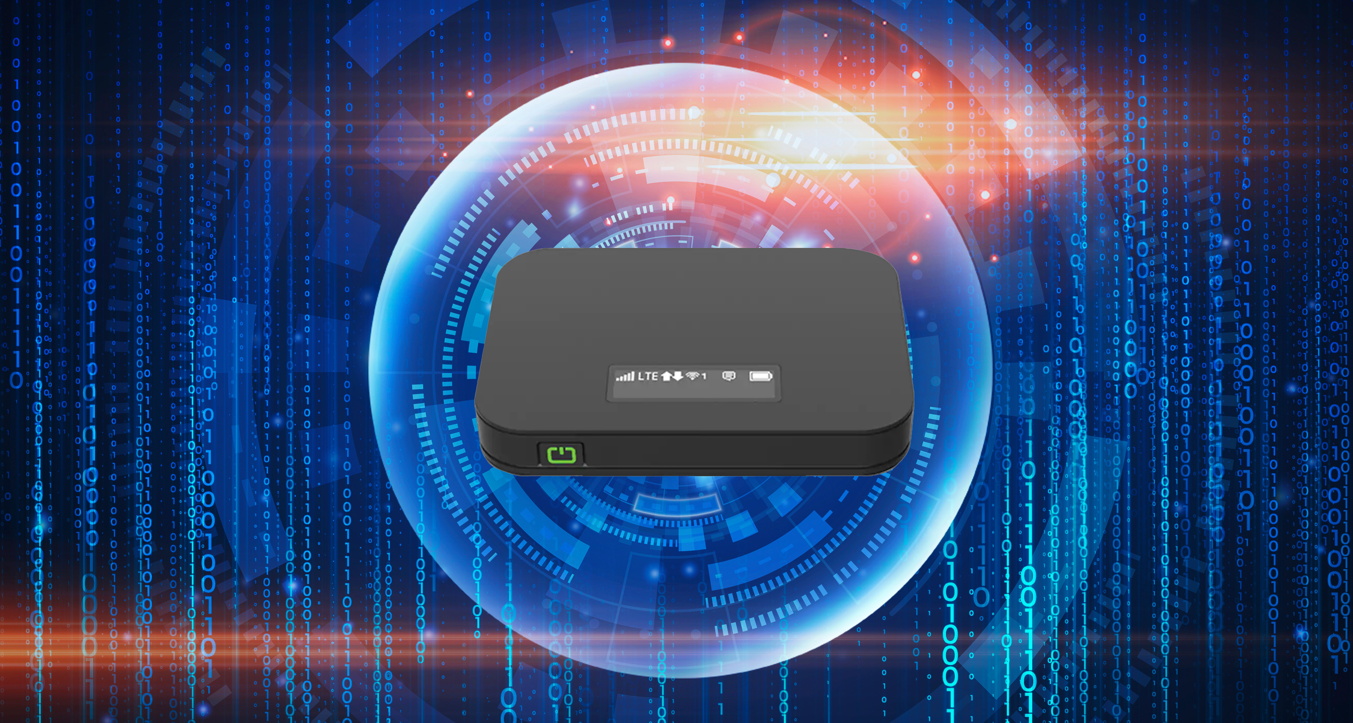Yearly Unlimited 4G Quantum Data with Franklin T10 Portable Wireless Hotspot